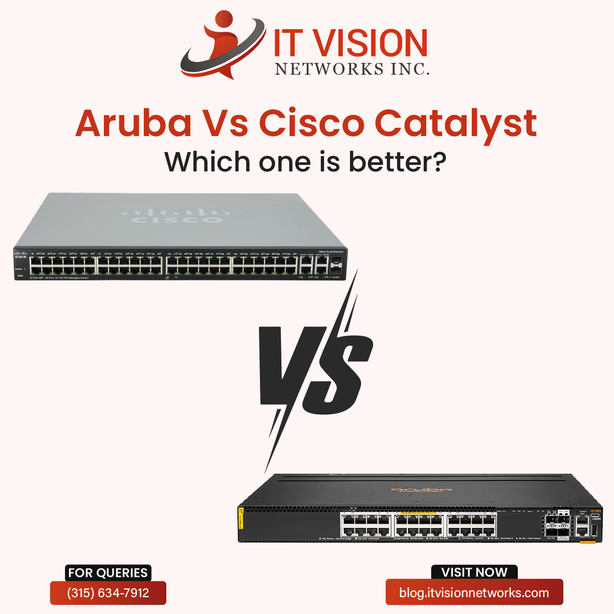 Aruba vs Cisco Catalyst - IT Vision Networks Inc.